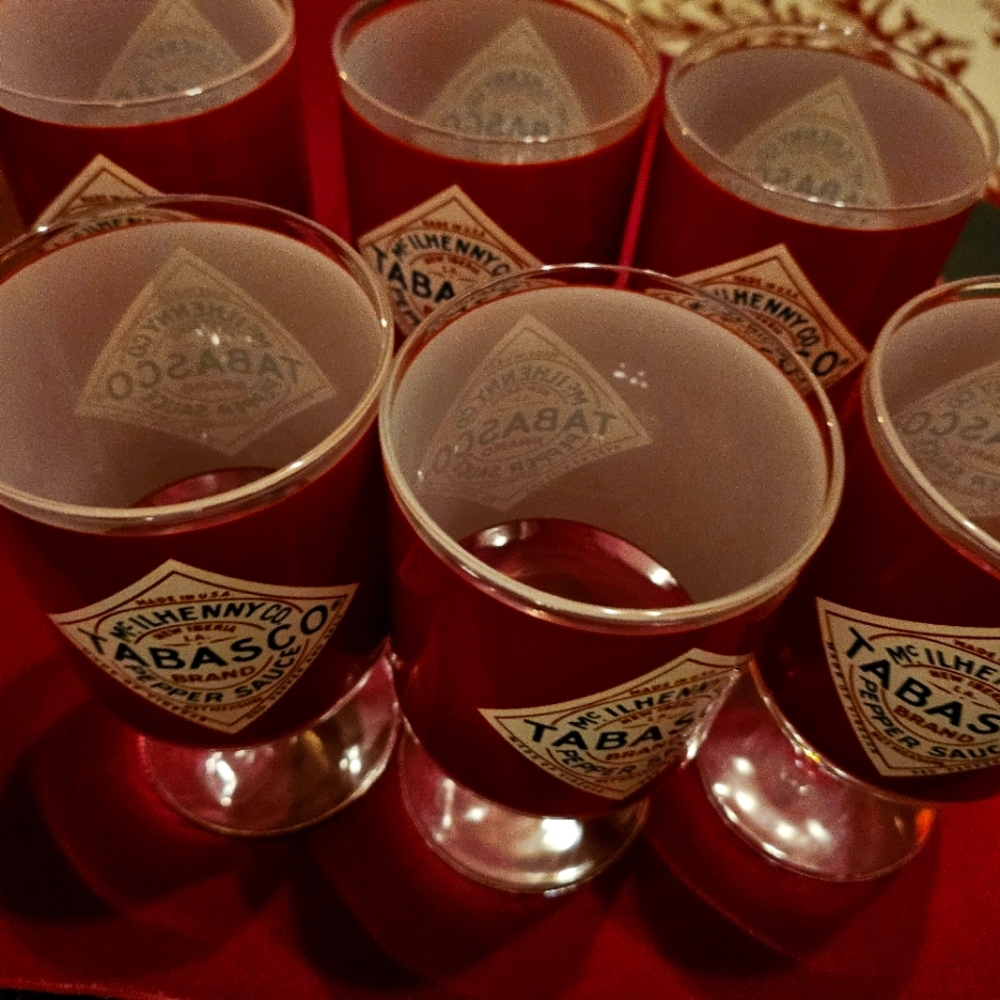 Tabasco Red Shot Glass Set
